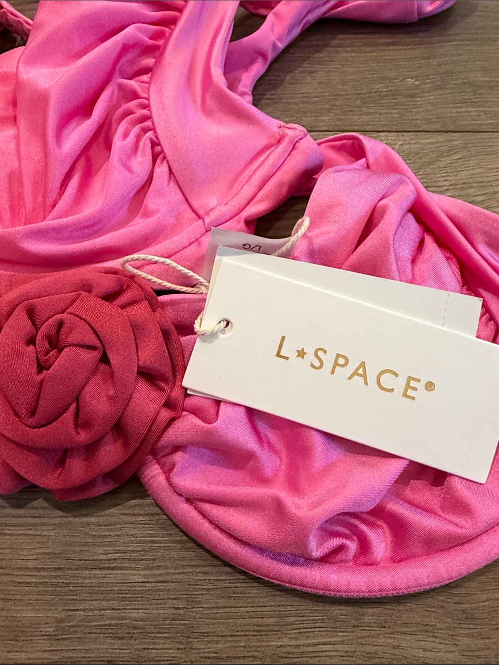 L Space Pink Stella top - Picture 7 of 8